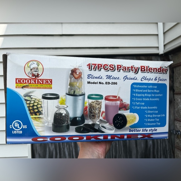 Cookinex 17 pc party blender brand new - Picture 1 of 3